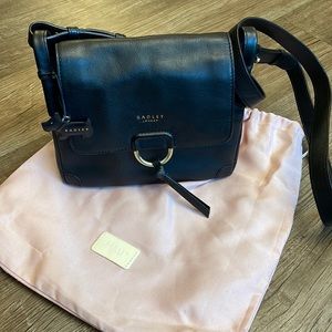 RADLEY London Medium Flapover Crossbody purse with dust bag.